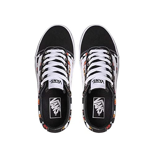 Image of Vans Women's Low-top Trainers Sneaker, Butterfly Checker Multi White, 8.5