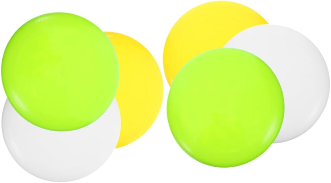 Happyyami Disc Golf Equipment 6pcs Midrange Disc Driver Putter Perfect for Novice Lightweight Durable Pe Material Easy to Use