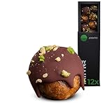 BY NAHNI Foodballs – 12 x handgemachte Energy Balls aus 100% natürlichen Zutaten (PISTACHIO) | Vegan, ohne Zuckerzusatz, proteinreich & ballaststoffreich | Gesunder Snack & Power-Riegel-Alternative