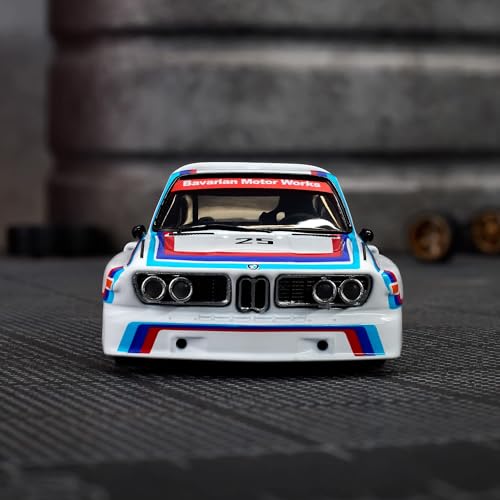 Hot Wheels Elite 64 1975 BMW 3.0 CSL miniatura 6