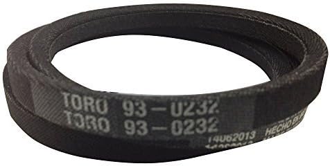 GENUINE OEM TORO PARTS - V-BELT 93-0232 by TORO PARTS