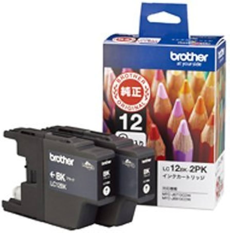 純正ブラザーインク　Lc12-4PK 　Lc12BK-2PK Amazon.co.jp: ブラザー工業 ブラザー ブラザー対応純正インク