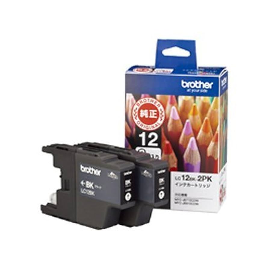 純正ブラザーインク　Lc12-4PK 　Lc12BK-2PK Amazon.co.jp: ブラザー工業 【brother純正】インクカートリッジ