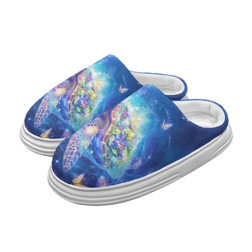 Plush Slippers for Women Warm Fuzzy Platform Height-Increasing Bedroom Home Shoes Indoor Outdoor Slides Winter