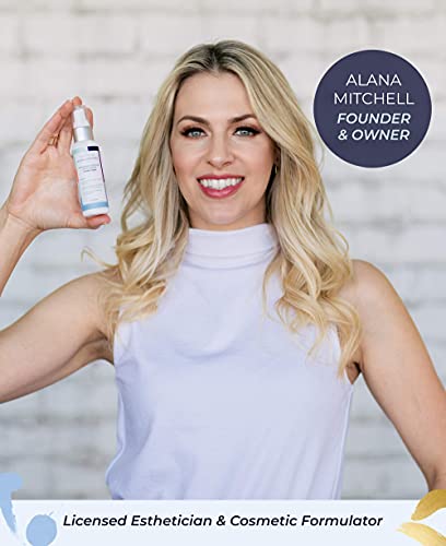 Alana Mitchell Hyaluronic Acid Serum For Face - Moisture Boost Anti Aging Serum - Face Serum To Fight Wrinkles & Fine Lines - Hydrating Serum Face Moisturizer For Sensitive, Dry & Combo Skin (2 Oz) #TOP5