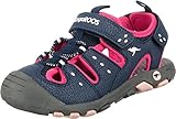 KangaROOS Damen K-Trek Sandale, dk navy/fandango pink, 42 EU