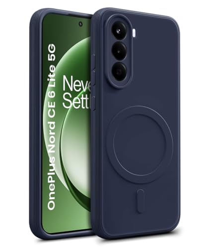 Image of WOW IMAGINE Back Case Cover for 1+ OnePlus Nord CE 6 Lite 5G | Soft Matte Silicone Case| Slim Fit & Shockproof | Camera Protection Bumper Cover (Blue)