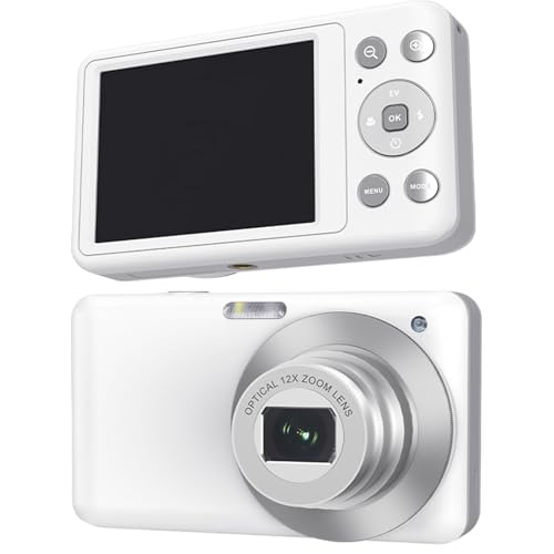 Cámara digital 4K con zoom óptico 10X y flash miniatura 1