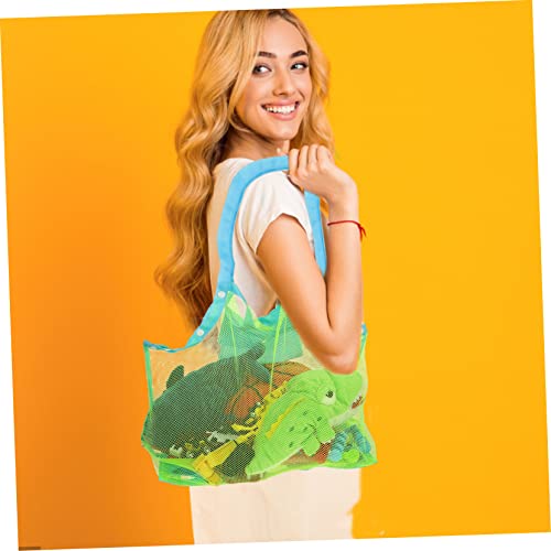 Mesh Beach Bag Large Tote Breathable Storage for Family Travel Lightweight Tear-resistant for Beach Essentials Camping and Outdoor Activities3