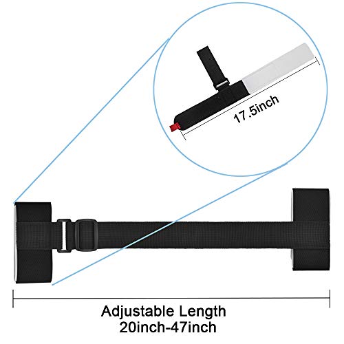 image for LAWOHO Shoulder Ski Carrier Straps Sling with Cushioned Holder - Adjus