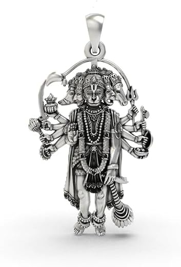 CRAFTWELL CW Divine Hanuman Pendent Chain Religious Free Size | Spiritual Pendant, Religious Necklace, Lord Hanuman Locket...