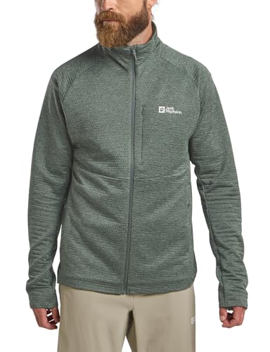 Veste Jack Wolfskin Taiga Fz M en polaire pour homme idéale pour la randonnée