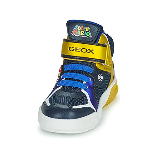 Geox Garçon J Grayjay Boy D Sneakers à semelle crantée flexible et légère - 4