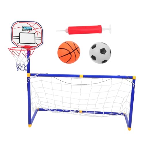 POPETPOP Porterías De Fútbol Pequeñas Aro De Baloncesto Portería De Entrenamiento De Fútbol Portátil para Niños Y Niñas