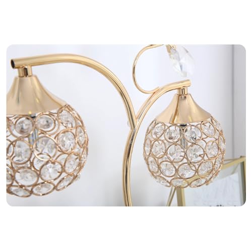 Lampe de table en cristal chic, le cadeau idéal pour sublimer une chambre - 5