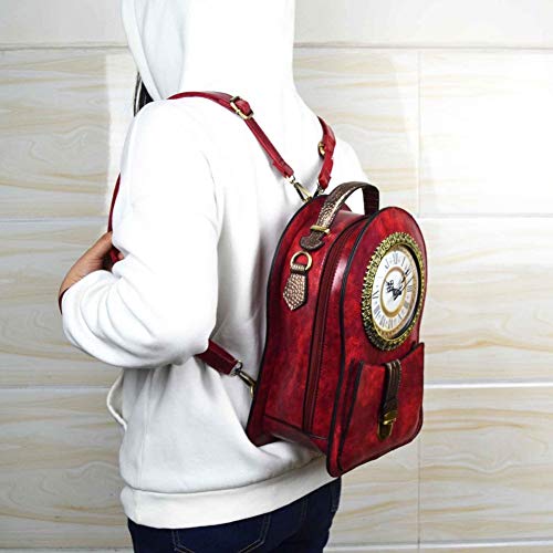 Women's Real Working Clock Bag, Workable Clock Crossbody Handbag Time Function Collection Shoulder Dropship Bag2