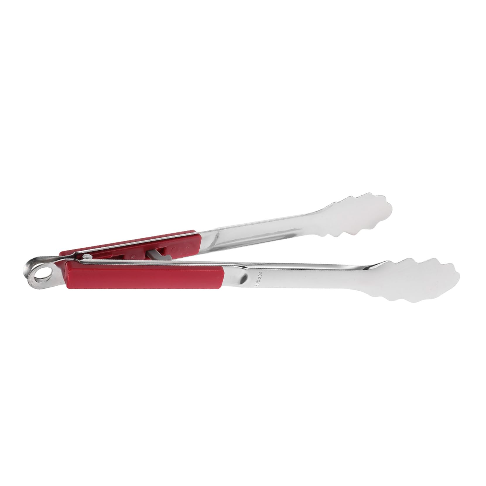 ifundom 3 Pezzi Clip di pesce alla griglia pinza cucinando servire grigliare dovere Pinze da barbecue Pinze per grigliate pinze pesanti pinze per cucinare pinze per grill acciaio 304 rosso