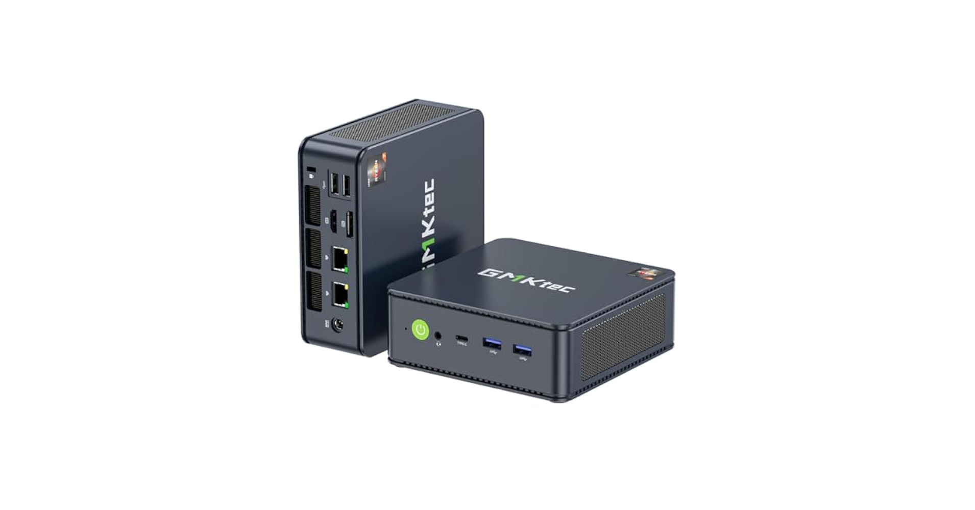 GMKtec mini pc AMD Ryzen™ 7 5700U GMKtec Mini PC AMD Ryzen 7 5700U Windows 11 Pro Dual NIC 2.5