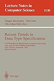 Recent Trends in Data Type Specification: 11th Workshop on Specification of Abstract Data Types, Joint with the 8th COMPASS Workshop, Oslo, Norway, September 19 - 23, 1995, Selected Papers