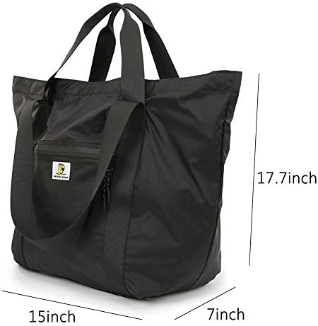 VanFn Duffle Bags, Foldable Travel Totes Duffel Bag, Lightweight Gym Bags, Outdoor Weekend Bag, Luggage Duffle Backpack, Sports Shoulder Handbag For Men & Women, P.Travel Series (Black) 2 VanFn Duffle Bags, Foldable Travel Totes Duffel Bag, Lightweight Gym Bags, Outdoor Weekend Bag, Luggage Duffle Backpack, Sports Shoulder Handbag For Men & Women, P.Travel Series (Black)
