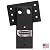 4x4 Elevator Brackets for Deer Blinds, Playhouses, Swing Sets, Tree Houses. Made in The USA with Premium Construction Grade Steel. (1 Set of 4) (E1088), Black