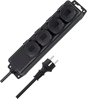 brennenstuhl 1159960 Steckdosenverteiler 2m schwarz
