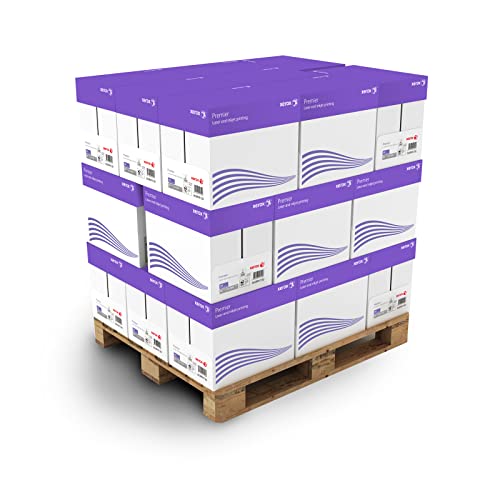 Xerox Premier - Papier multifonction Blanc CIE 161 80 g/m² A4 - Lot de 24 cartons - 120 ramettes de 500 feuilles - 60.000 feuilles