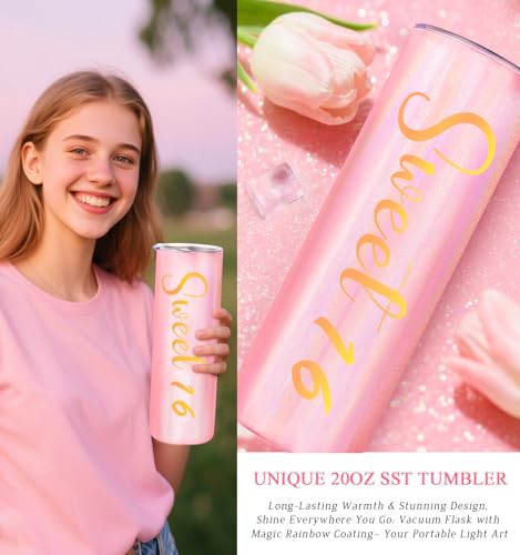 Sweet 16 Gifts for Girls 16th Birthday Gifts for Girls 16 Year Old Girl Birthday Gift Ideas, Unique Trendy Cool Gifts for Teen, Daughter, Niece, Granddaughter, Her Happy 16th Birthday Decorations Girl - Image 3