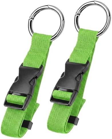2 Pack Adjustable Luggage Connector Straps for Suitcases - Jacket Gripper image 2