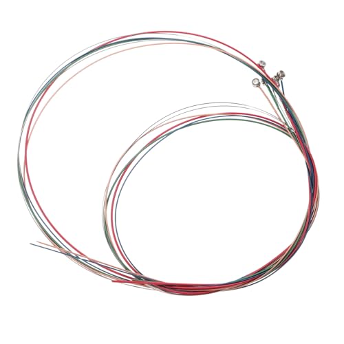 SUPVOX Versatile 6-piece Guitar String Set Folk Metal Guitar Strings Accessories