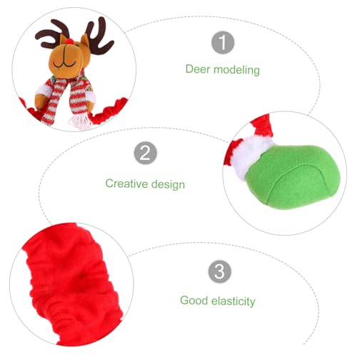 Decoración de natividad navideña para pantallas sin ocupar espacio 4