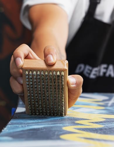 image for DEERFAMY 3 Piece/lot Snowboard Brush, Ski Wax Brush, 1 Horsehair Brush