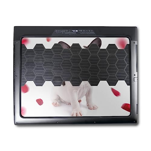 Image of MightySkins Skin Compatible with Alienware M18 R1 (2023) Full Wrap Kit - Furry Frenchie | Protective, Durable, and Unique Vinyl Decal wrap Cover | Easy to Apply & Change Styles | Made in The USA