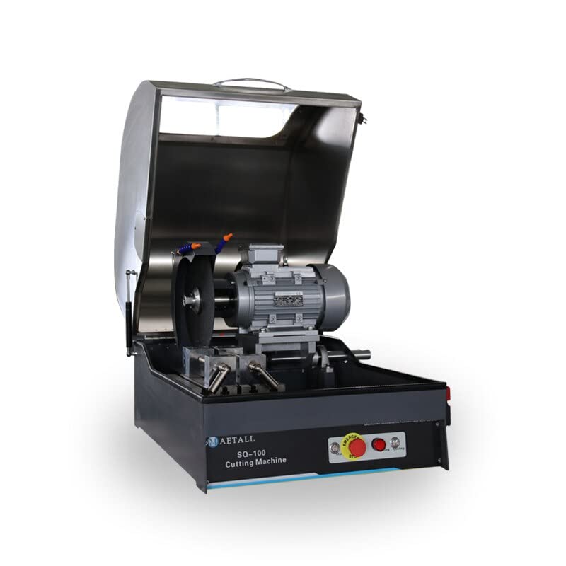 SQ-60 metallographic Cutting Machine - Grinding Wheel Blade, 2.2KW Power, 60mm Diameter, Used for Metal, Rubber, Plastics, Composite Materials, Minerals, etc