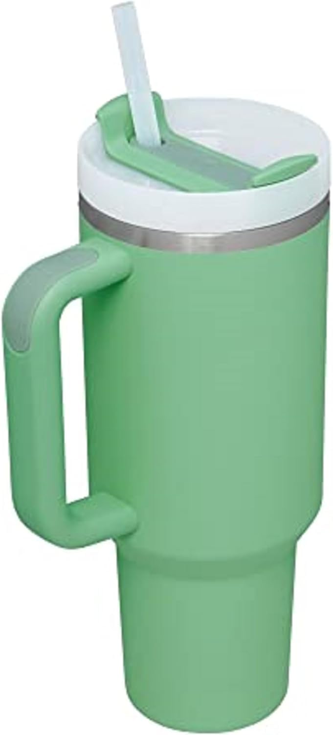 STANLEY Quencher H2.0 FlowState Edelstahl-Vakuumisolierter Becher mit Deckel und Strohhalm für Wasser, Eistee oder Kaffee, Smoothie und mehr – Ansicht 2