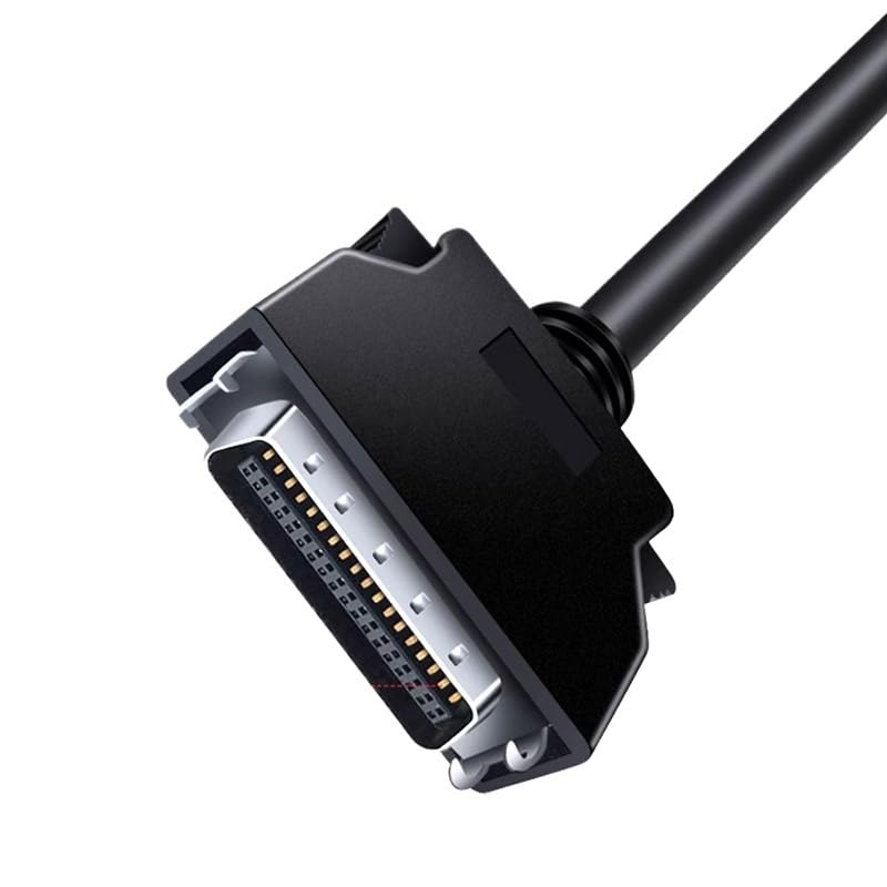 Câble de connexion SCSI 50 broches SCSI de qualité industrielle mâle vers mâle haute densité 14/20/26/36/68 broches (14P, 2 m)