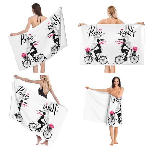 Serviette de bain microfibre compacte anti sac mouillé