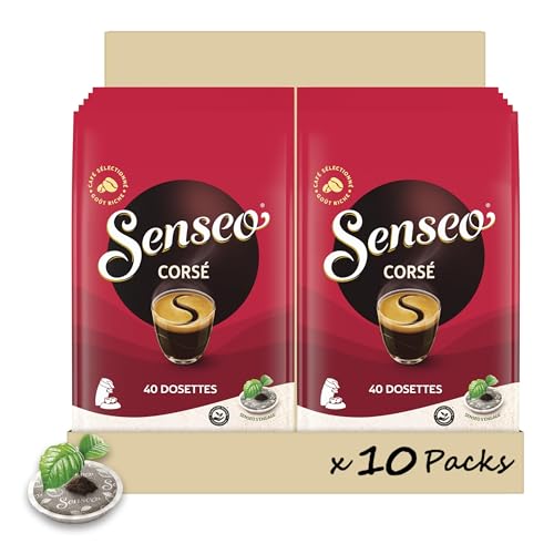 Senseo Corsé 40 dosettes 277g - Lot de 10