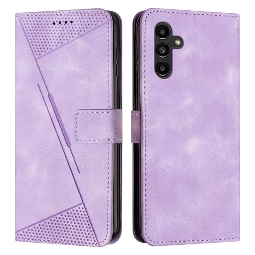 Étui pour Samsung A55 avec dragonne et fentes de rangement pour cartes bancaires