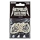 JIM DUNLOP Plektrum Ultex Hetfield’s White Fang 1,14mm 6 Stück, Weiß