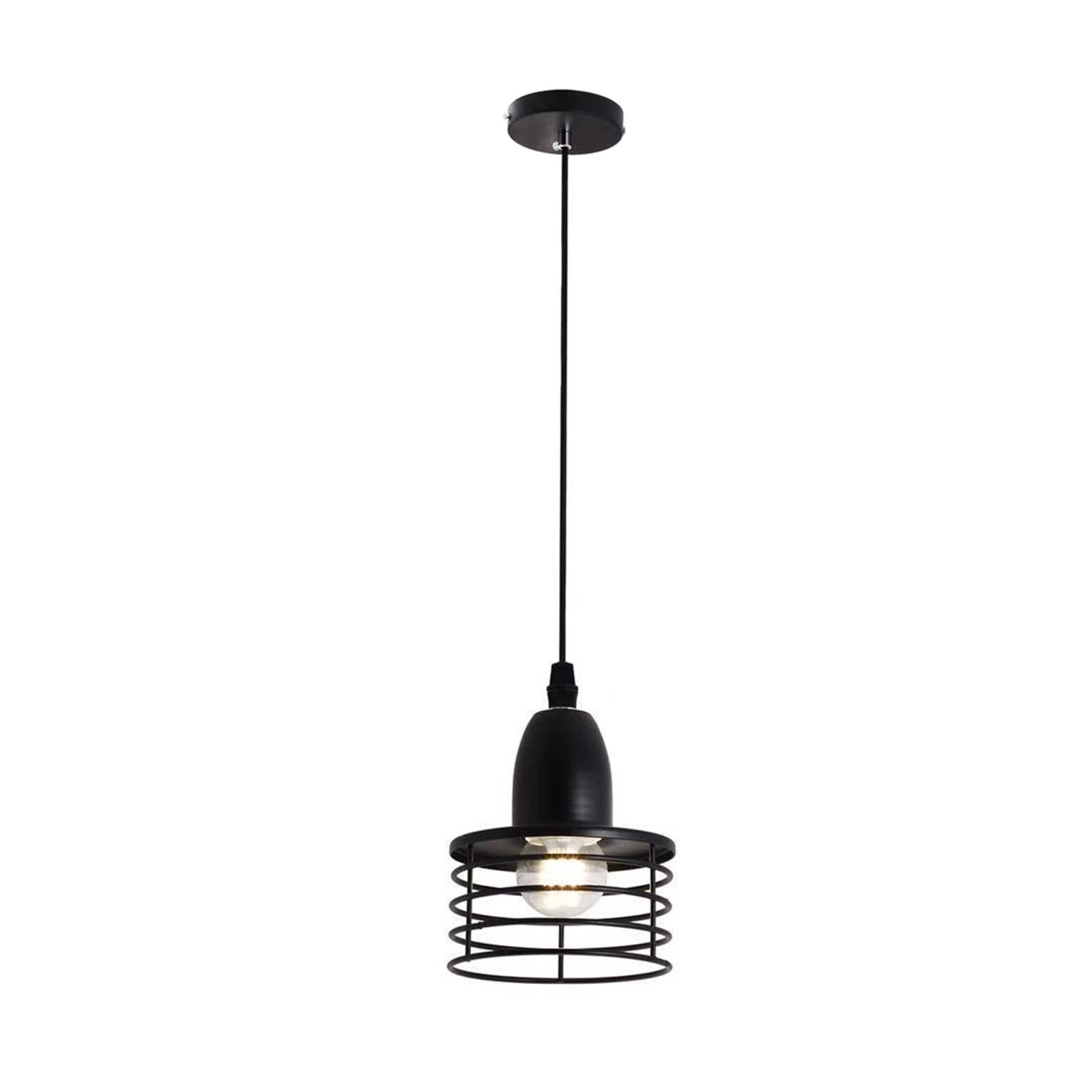 Suspension industrielle réglable pour illuminer votre îlot de cuisine rétro