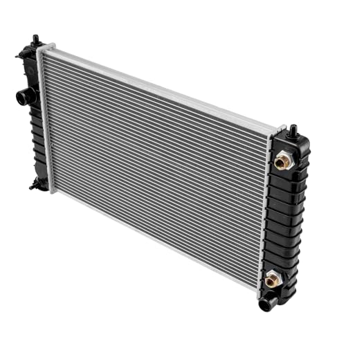 Image of PHILTOP Core Radiator Compatible with 1996-2003 S10 4.3L, 1996-2005 Blazer 4.3L, 1996-2003 Sonoma 4.3L, 1996-2001 Jimmy 4.3L, Hombre 4.3L Engine Oil Cooler Included(Only for manual transmissions)