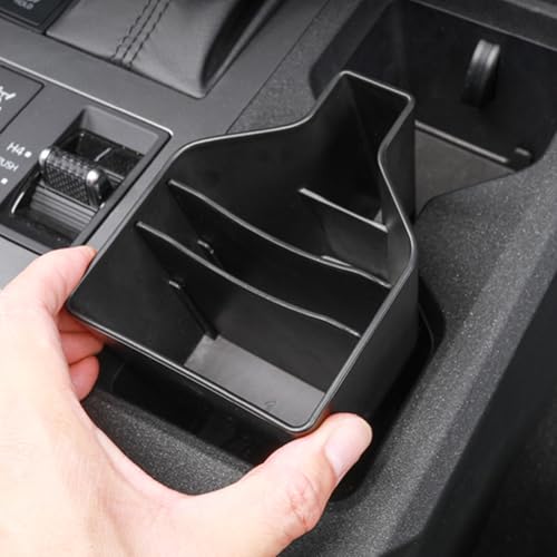 HIGH FLYING 2024 2025 for Toyota Land Cruiser Accessories Prado LC250 Center Console Water Cup Holder Glove Box Storage Organizer ABS 1pc