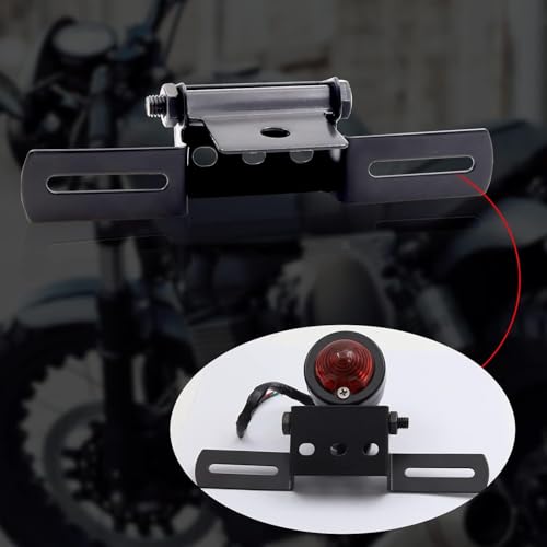 Support de plaque moto réglable pliable pour éviter la casse du garde-boue - 2