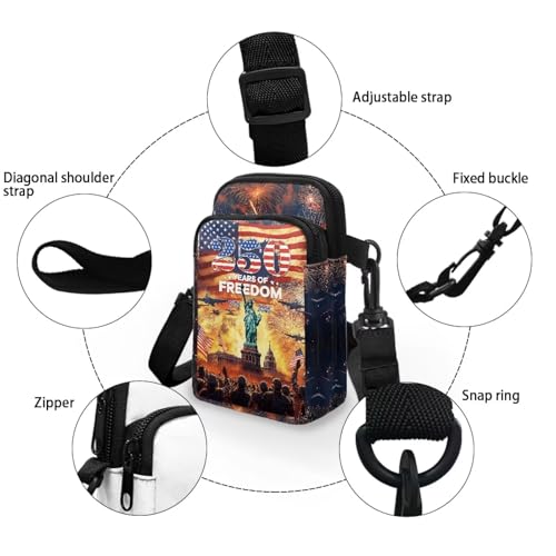 Image of Xpyiqun Small Crossbody Bag Women Phone Purses Sling Shoulder Handbag Cross Body Pouch Wallet Bags