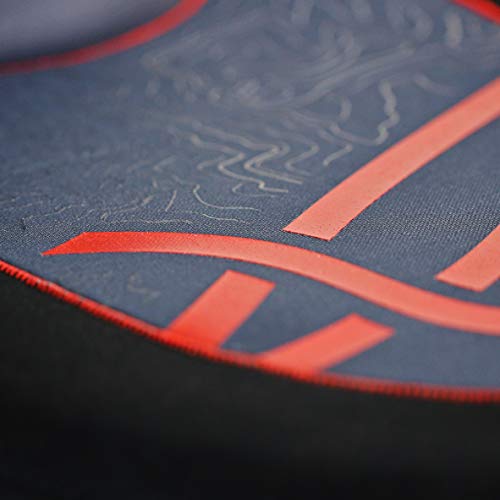 Dagger Inertia Spray Skirt | Whitewater Skirt for River Paddling | Kevlar Reinforced Neoprene | Medium Cockpit | M/L Waist, Black