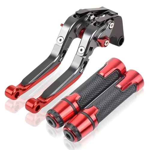 �u���[�L���o�[ �I�[�g�o�C�u���[�L�N���b�`���o�[�ƃn���h�o�[�O���b�v NC700S 2014-2017 NC700X 12-17 NC750S NC750X 14-20 NC700 NC750 S/X(Titanium Red)
