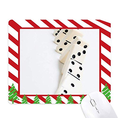 Tapis de souris Pai Gow Domino en caoutchouc antidérapant