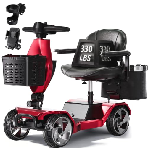 Foldable Mobility Scooters for Seniors, FSA&HSA Eligible, 33...