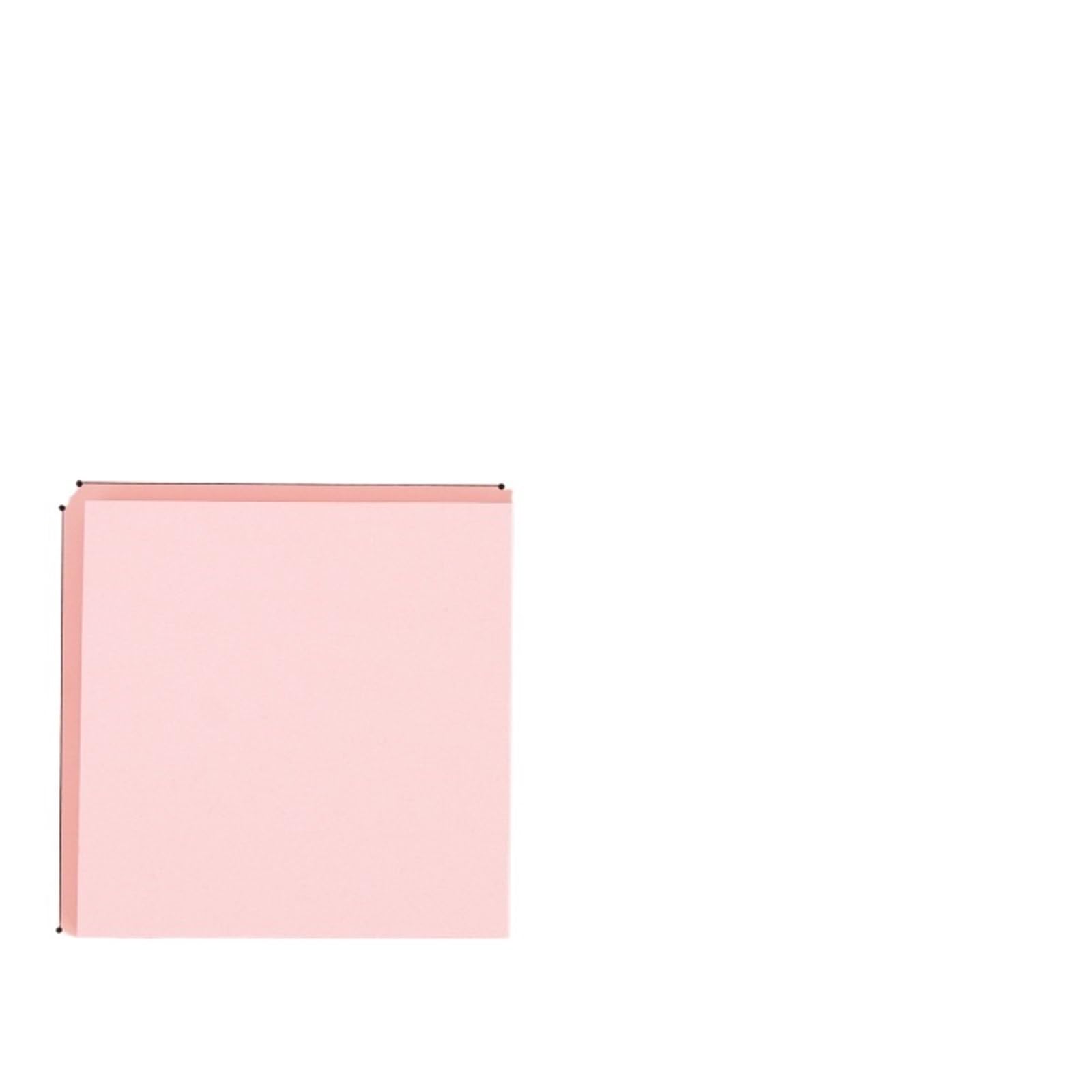 Haftnotizen Haftnotizen Blöcke Schreibwaren Papier Aufkleber Memo Notizblock Notizbuch Schule Büro (Rosa)